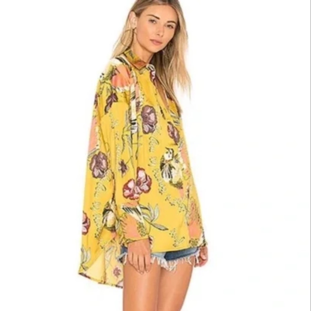 Free People Silky Nights Top